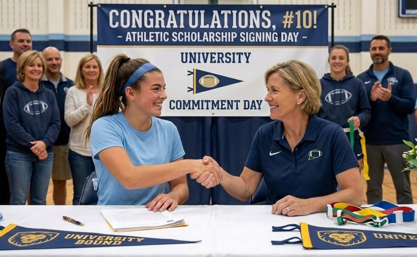 Flag Football College Signing
