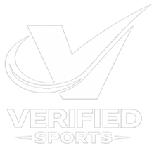 Verified Sports logo white